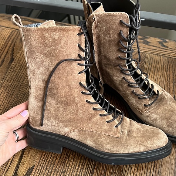 Massimo Dutti suade boots size 39 - Picture 3 of 5